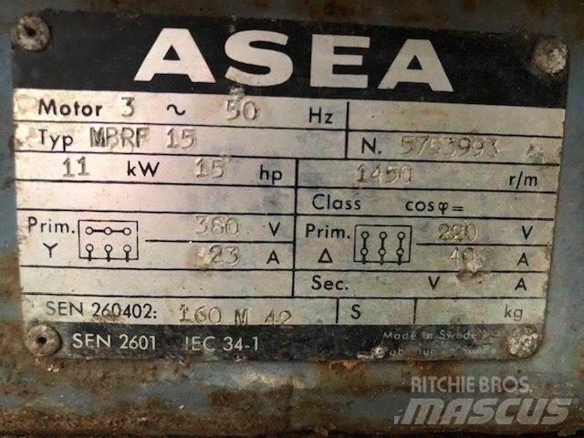  11 kW Asea MBRF 15 E-Motor Motores