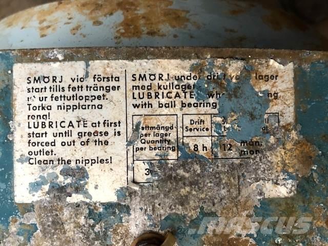  15 kW ASEA Gearmotor Motores