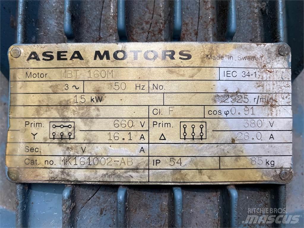  15 kw Asea MBT160M E-motor Motores