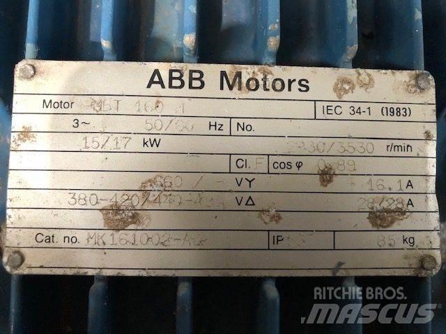  17 kW ABB MBT 160 E-Motor Motores