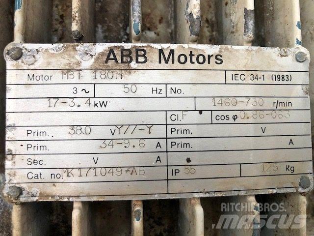  17 kW ABB MBT180M El-Motor Motores
