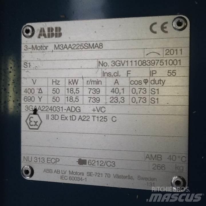  18,5 kW ABB E-Motor Motores