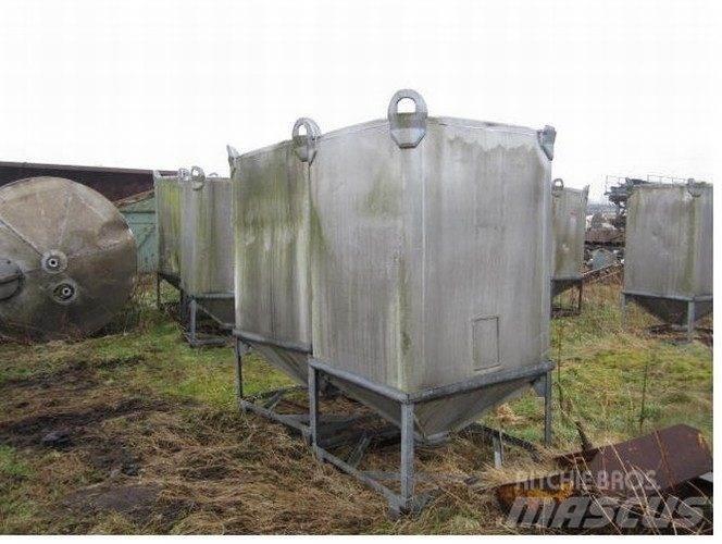  2000 Ltr. Silo, alu - 10 stk. Outros componentes