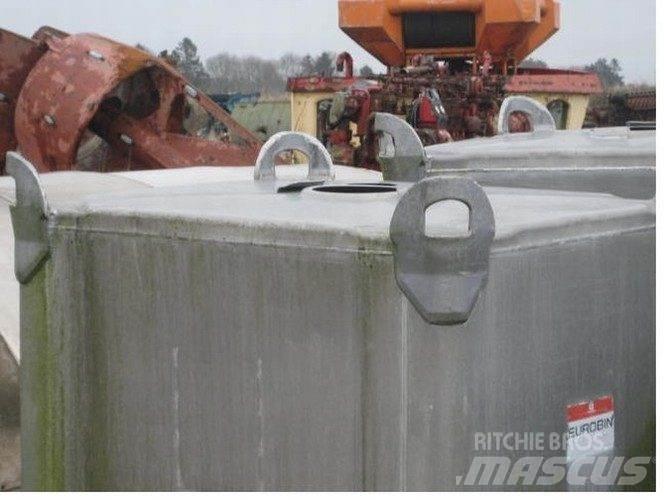  2000 Ltr. Silo, alu - 10 stk. Outros componentes