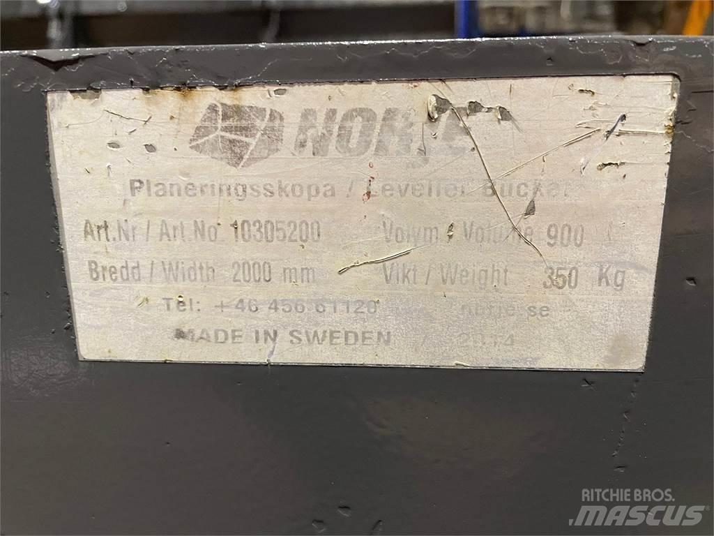  2000 mm Læsseskovl Baldes
