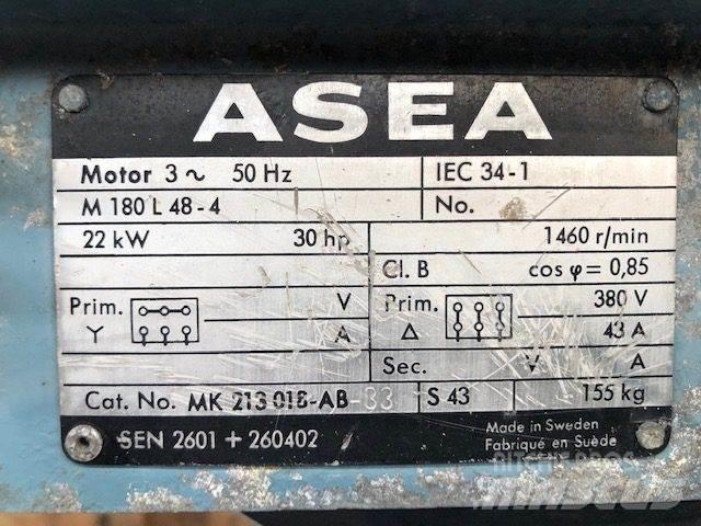  22 kW Asea M180 L48-4 Motores