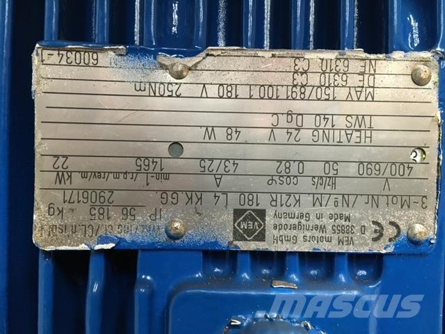  22 kw Gearmotor Motores