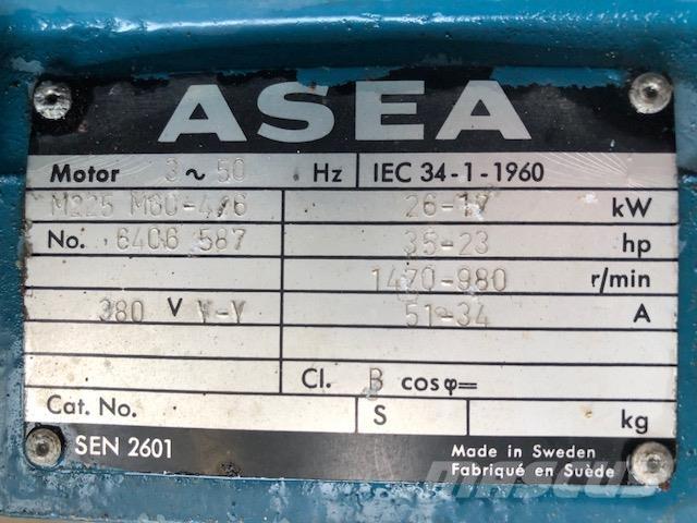  26 kW Asea E-Motor Motores