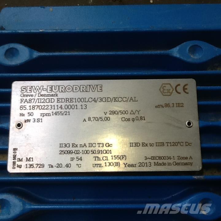  3,0 kW SEW E-Motor Motores