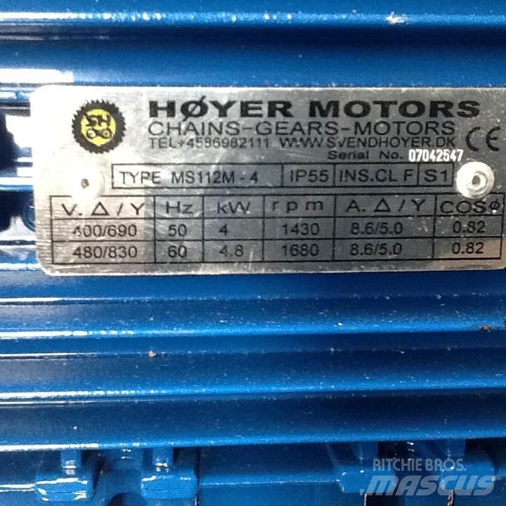  4,0 kW Høyer E-Motor Motores