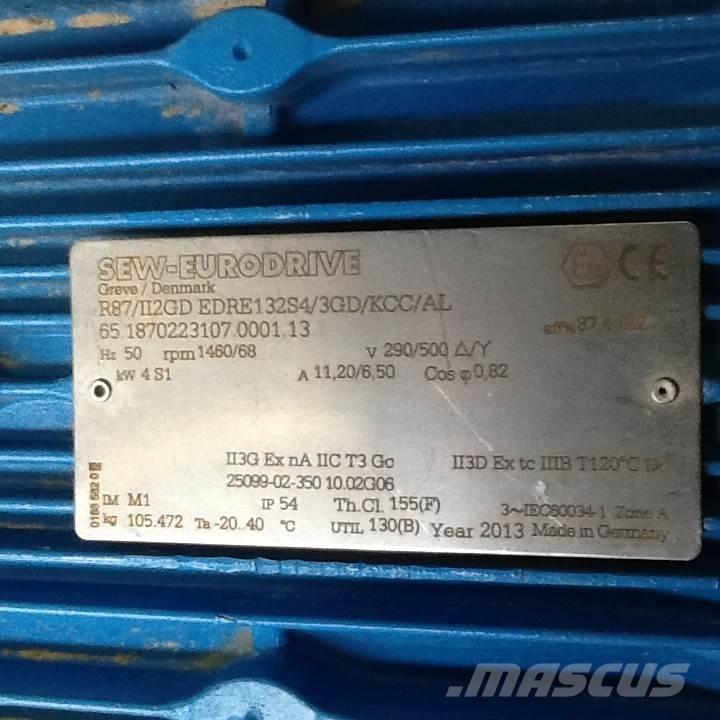  4,0 kW SEW E-Motor Motores