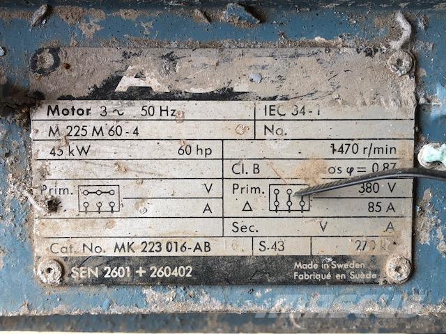  45 kW Asea E-motor Motores