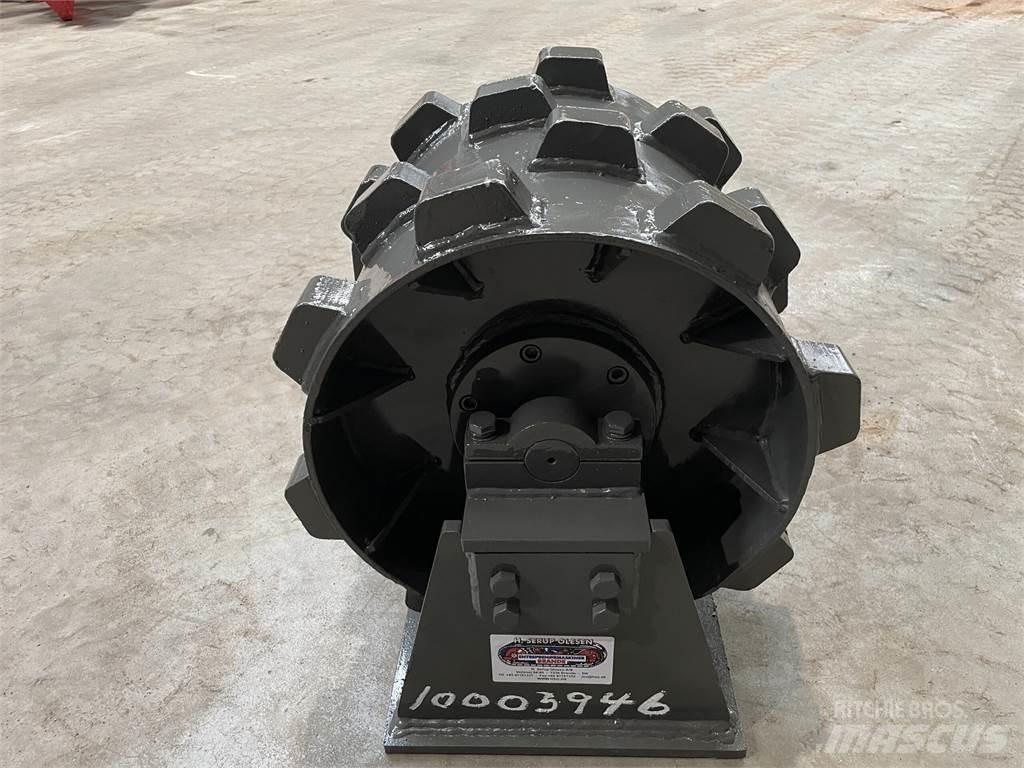  450 mm kompaktorhjul Cilindros Compactadores de pneus