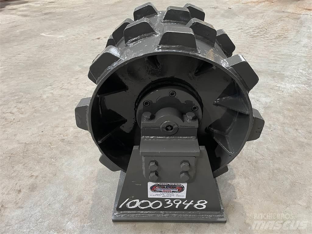  450 mm kompaktorhjul Cilindros Compactadores de pneus