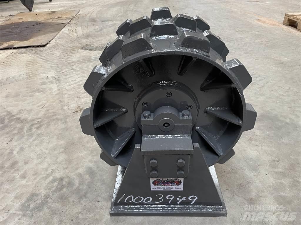  450 mm kompaktorhjul Cilindros Compactadores de pneus