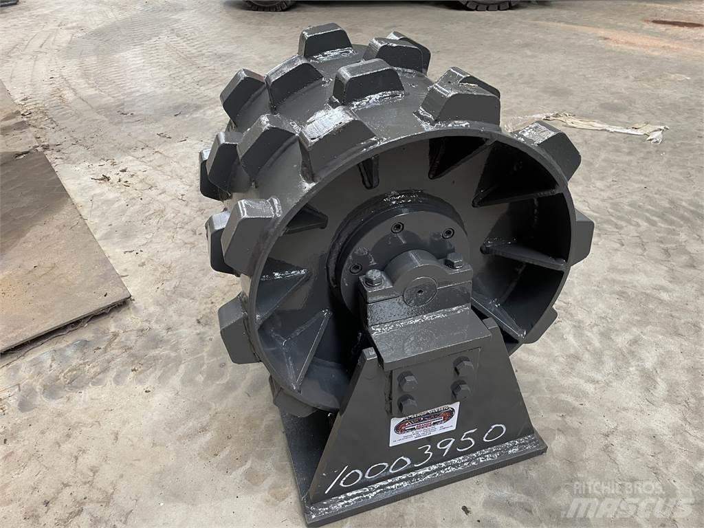  450 mm kompaktorhjul Cilindros Compactadores de pneus