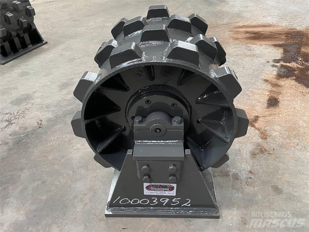  450 mm kompaktorhjul Cilindros Compactadores de pneus