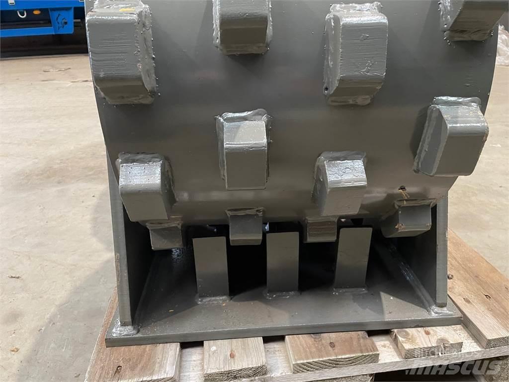  470 mm Kompaktorhjul Cilindros Compactadores de pneus