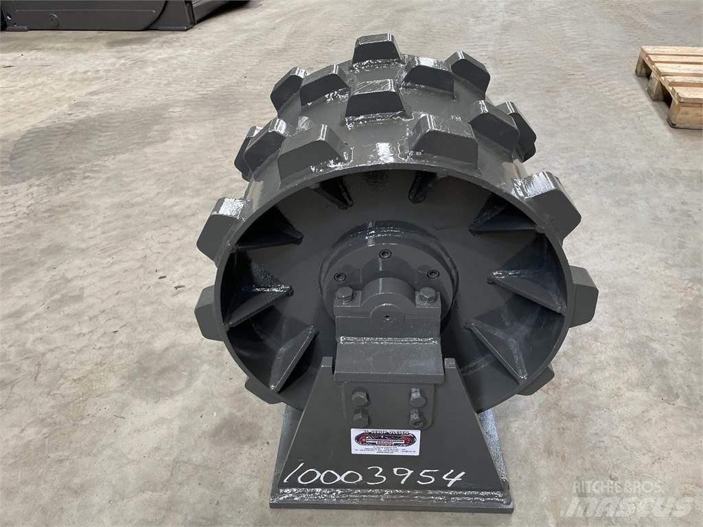  470 mm kompaktorhjul Cilindros Compactadores de pneus