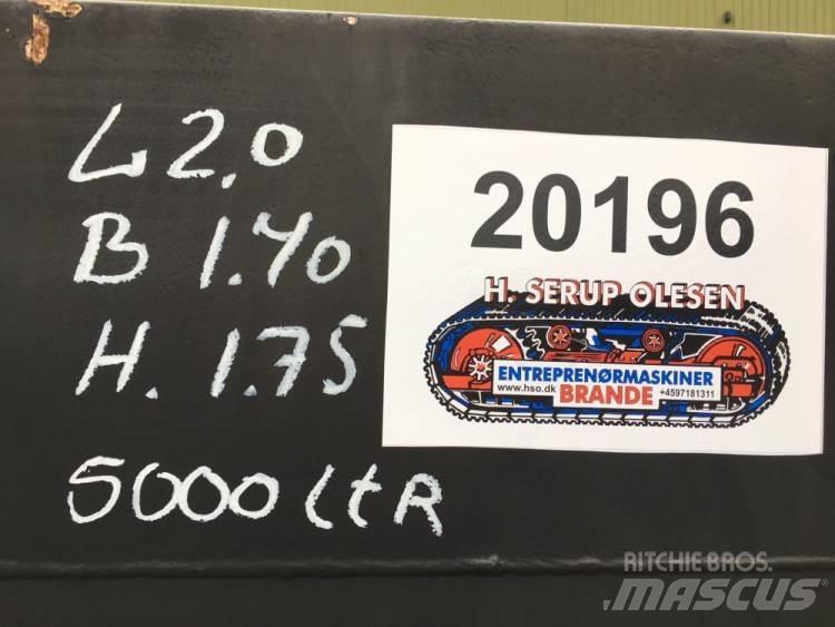  5000 Ltr. Tank Outros componentes