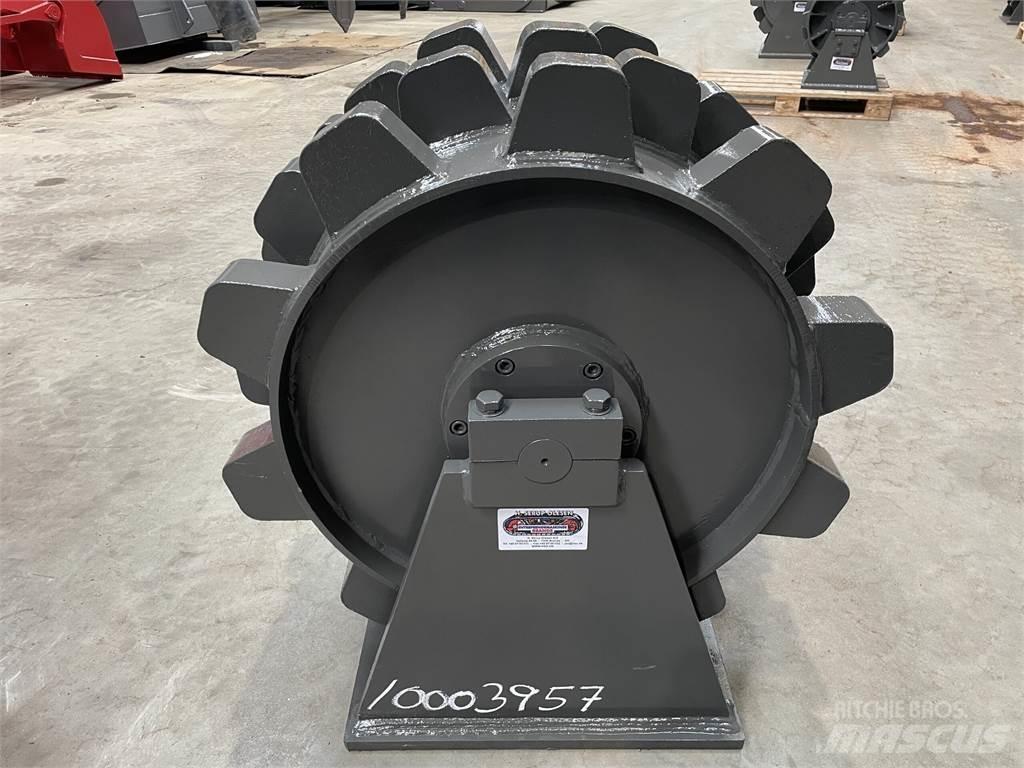  570 mm kompaktorhjul Cilindros Compactadores de pneus