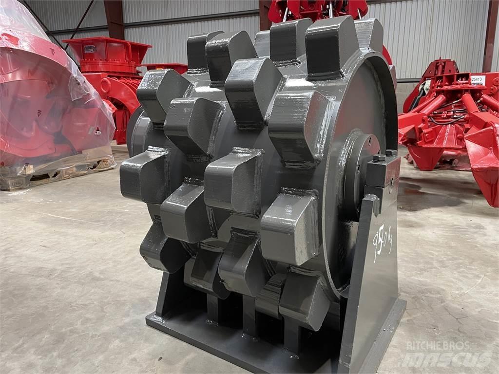  570 mm kompaktorhjul Cilindros Compactadores de pneus