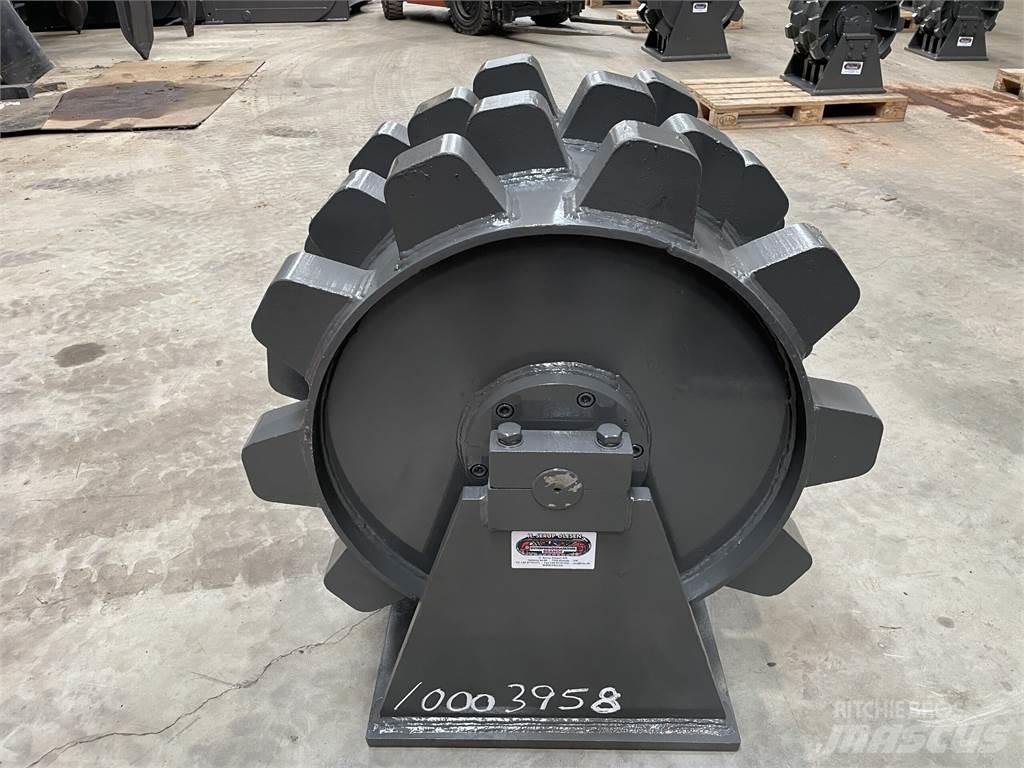  570 mm kompaktorhjul Cilindros Compactadores de pneus