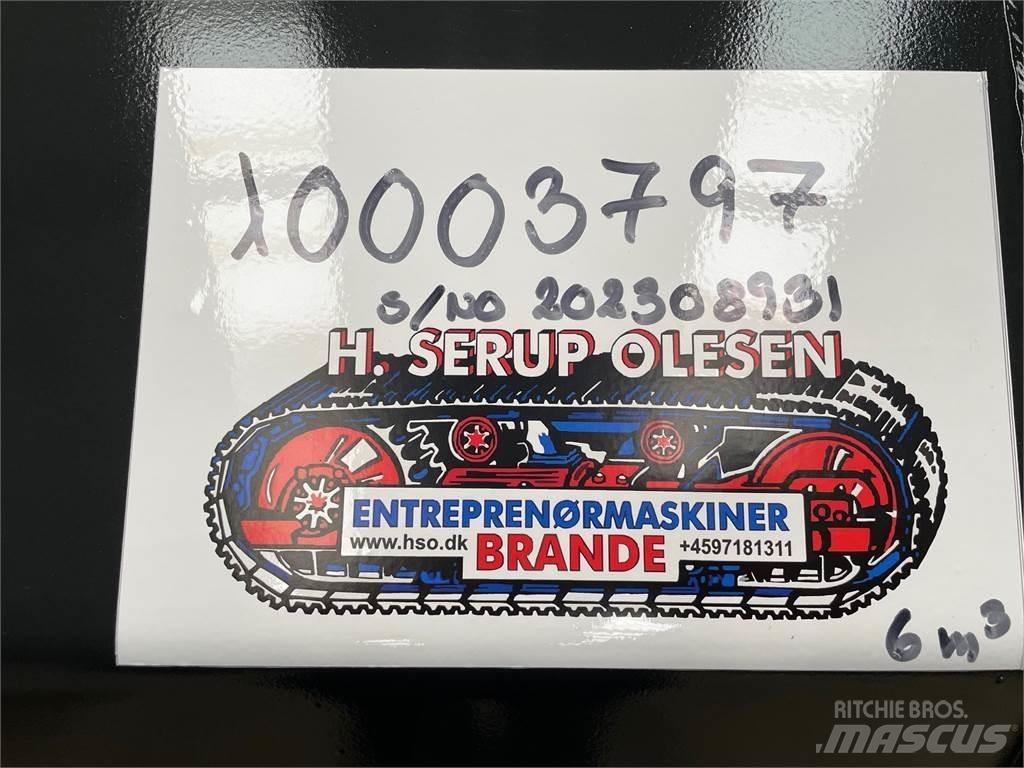  6 kbm Højtipskovl Baldes