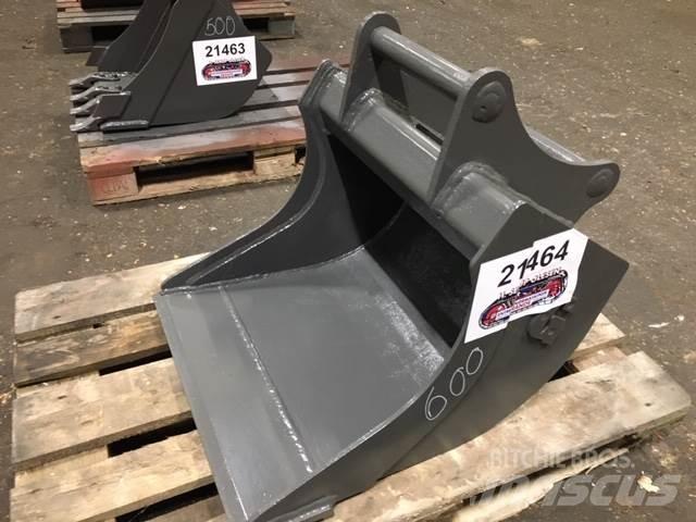  600 mm Graveskovl ex. Demo Baldes