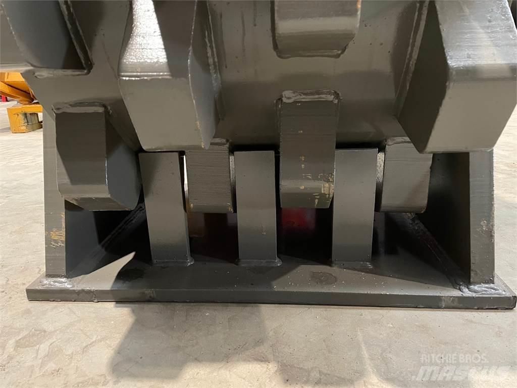  650 mm Kompaktorhjul Cilindros Compactadores de pneus