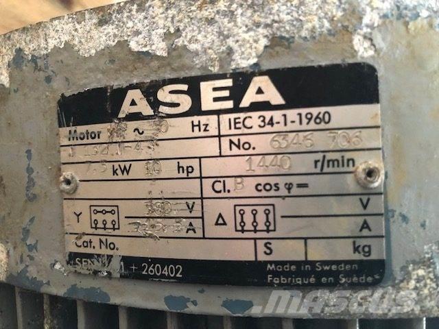  7,5 kW Asea E-Motor Motores