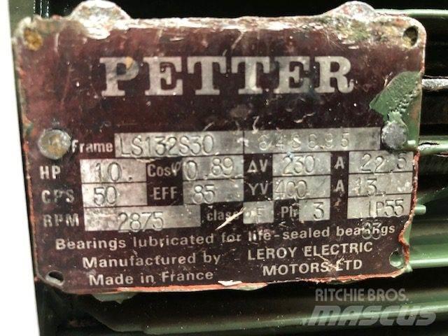  7,5 kW PETTER El-Motor Motores