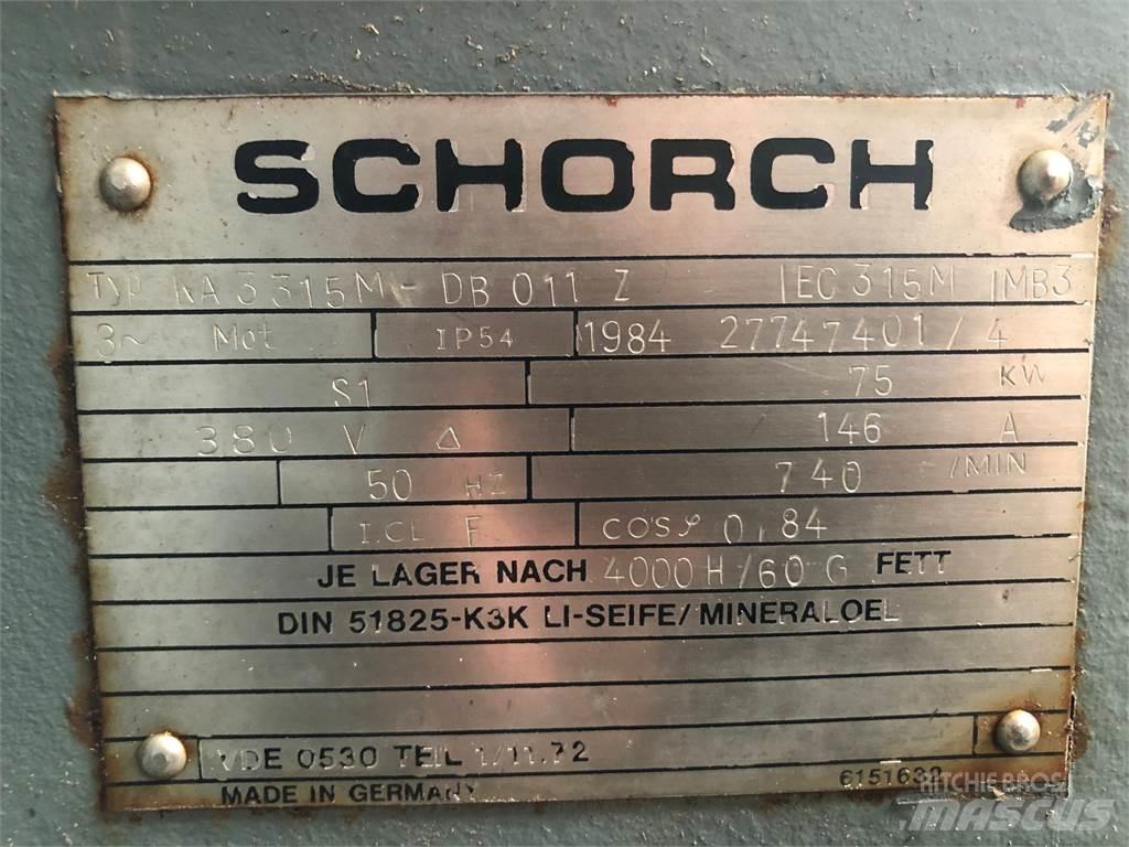  75 kW Schorch E-Motor Motores
