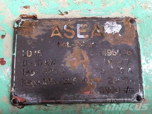  8/10 kW Asea LD15 E-Motor Motores