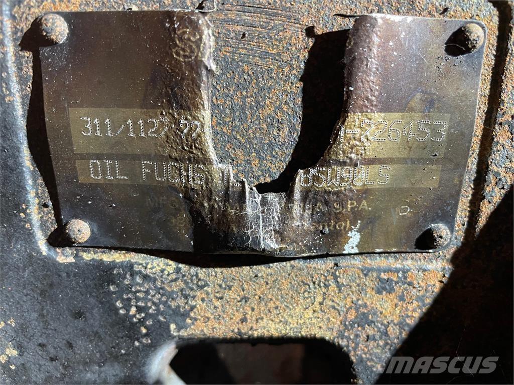  Bagaksel ex. Schaeff 863 Eixos