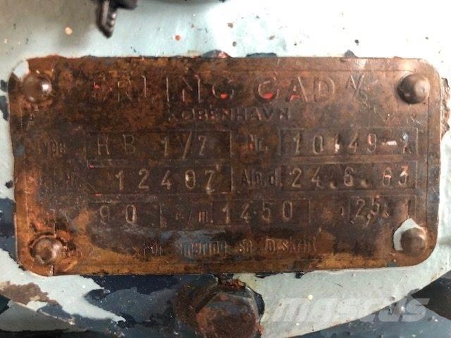  CAD Type HB 1/7 Caixas de velocidades