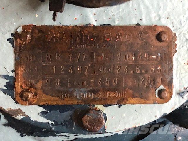  CAD Type HB 1/7 Caixas de velocidades