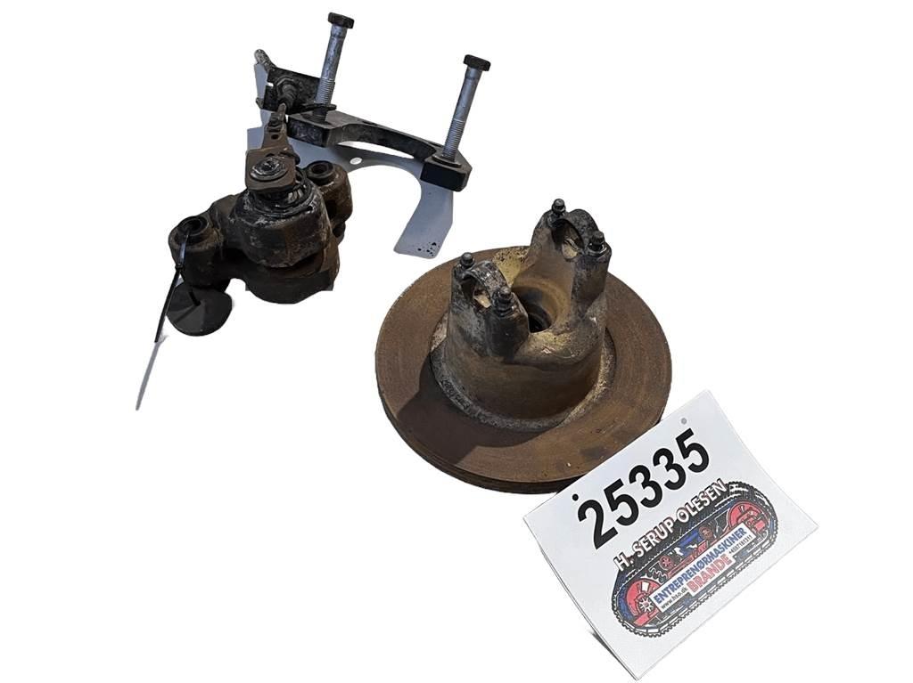 CAT 908M, Håndbremse Outros componentes