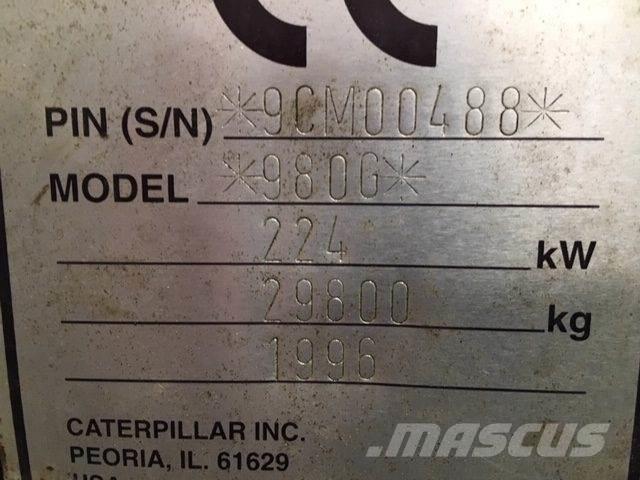 CAT 980G Transmission Transmissão