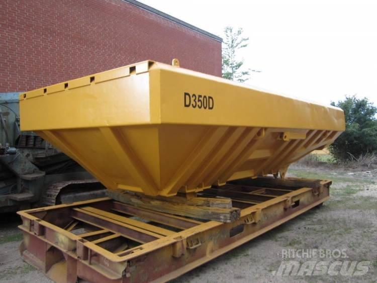 CAT D350D dumperkasse, brugt Dumpers de obras