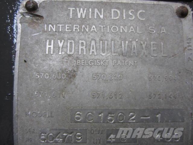  Convertor Twin Disc Clutch Transmissão