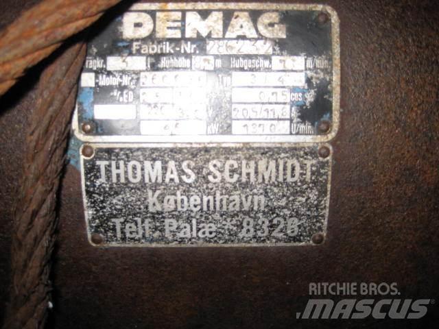 Demag spil 3 ton Guinchos elevação, guinchos e elevadores materiais