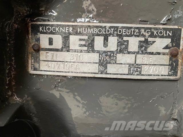 Deutz F1L 310 motor Motores