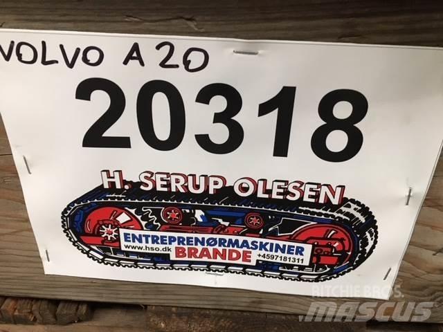  Diverse dele ex. Volvo A20 Outros componentes