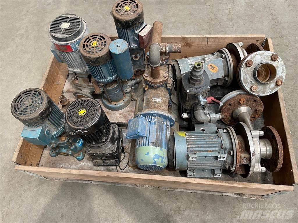  Diverse pumper Bombas de água