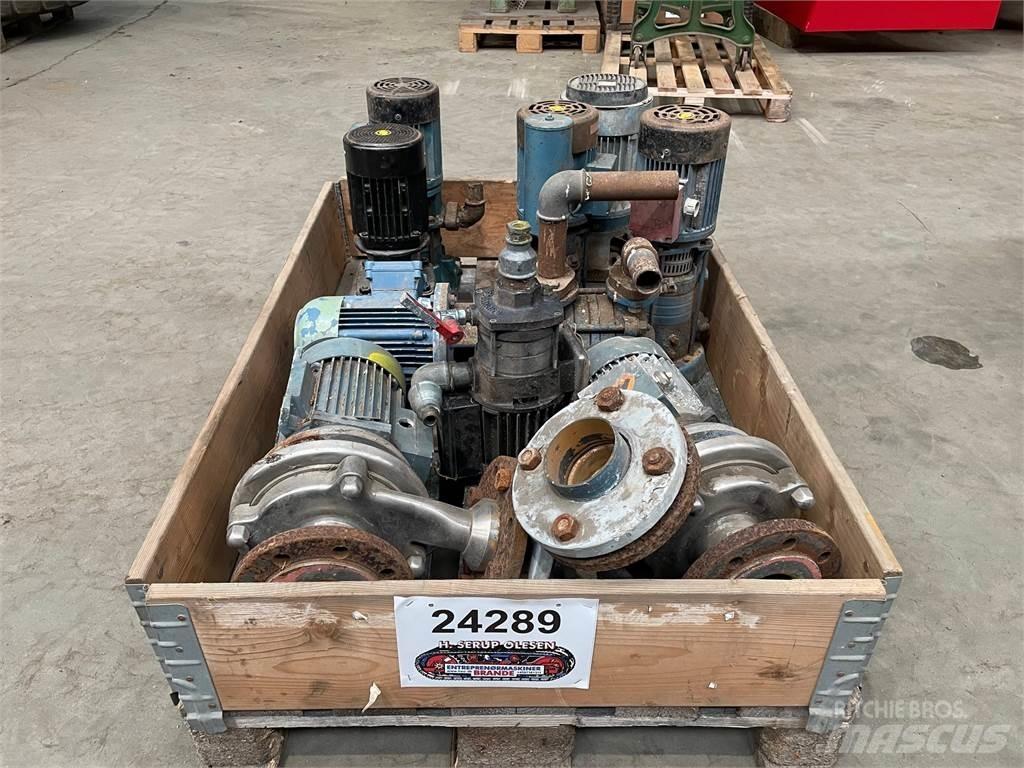  Diverse pumper Bombas de água