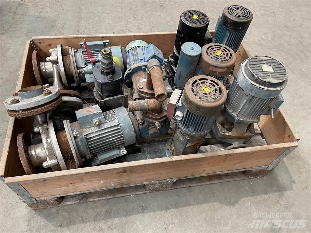  Diverse pumper Bombas de água