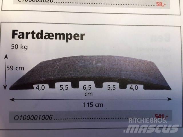  Fartdæmpere - 26 stk. Outros componentes