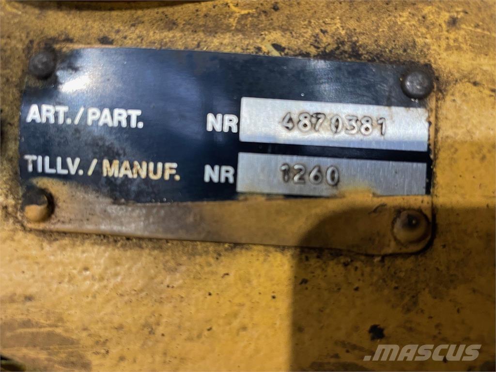  Frontaksel ex. Volvo L70 Eixos