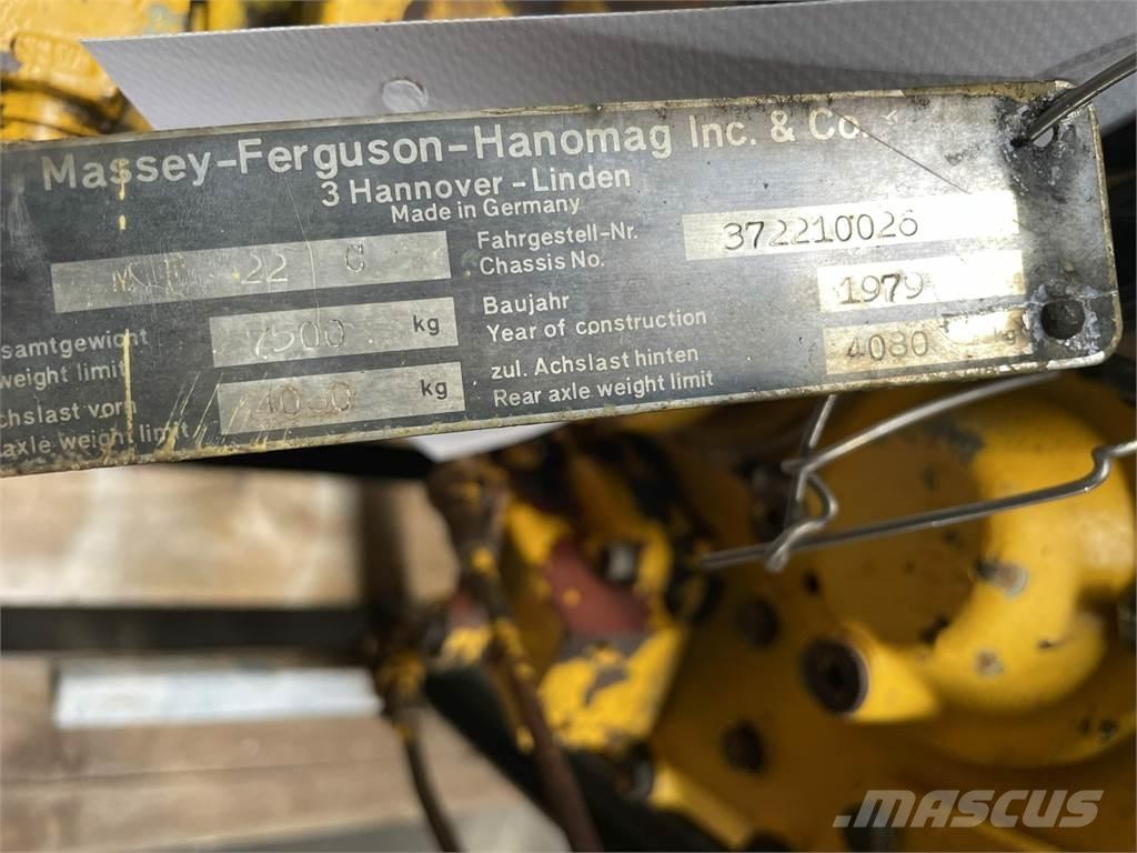 Hanomag 22C transmission Transmissão